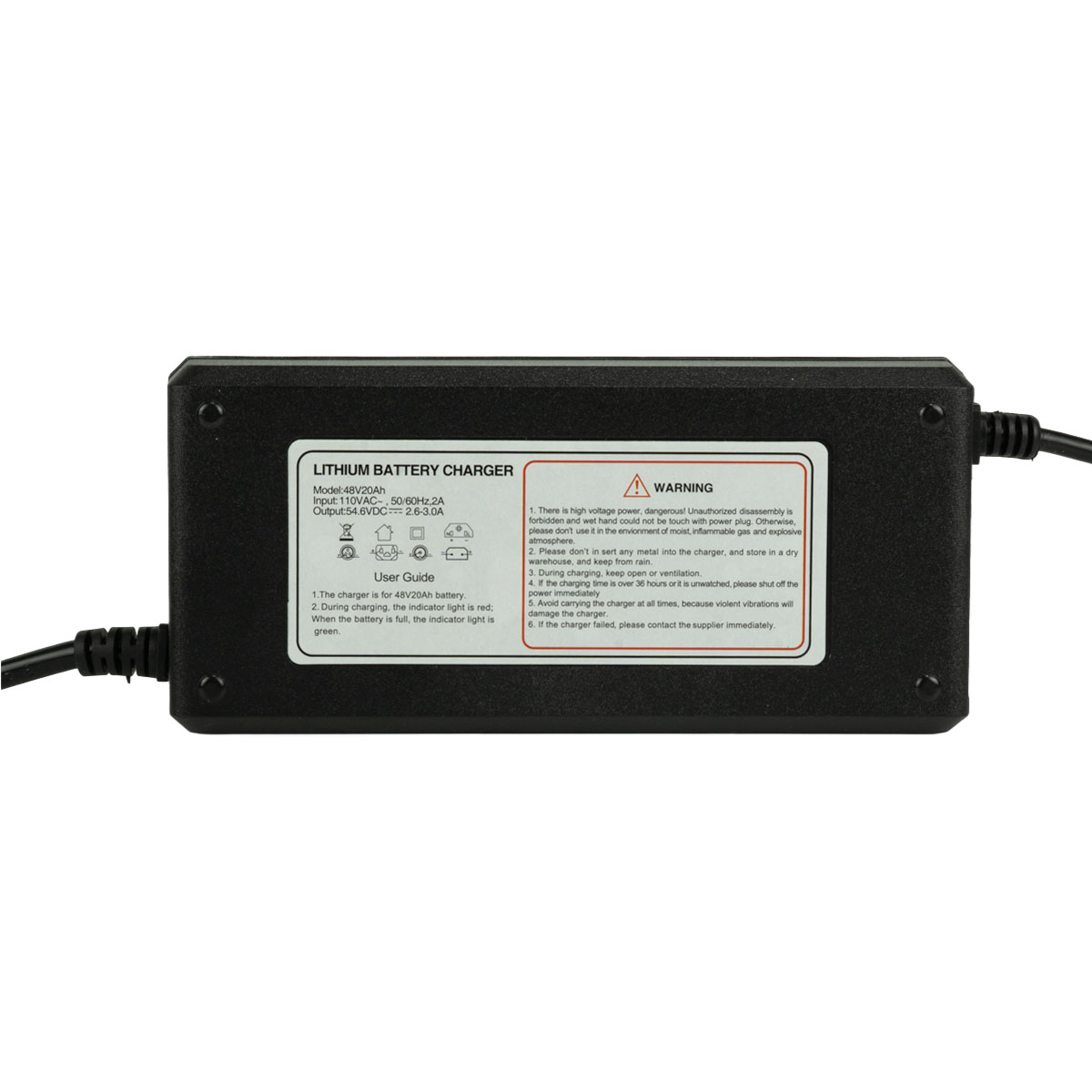Cargador Batería Litio 48V20AH Cargador Batería Litio 48V20AH